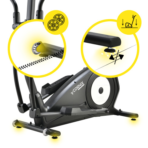 Орбитрек  Cornix Iris Black - фото №8